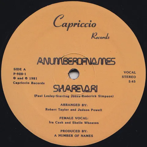 A Number Of Names — Sharevari